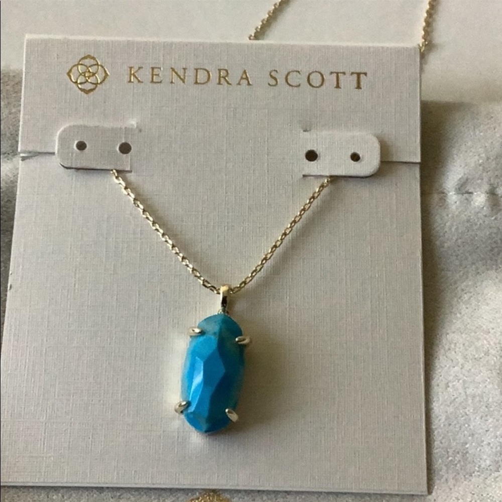 ISO bronze veined turquoise kendra scott